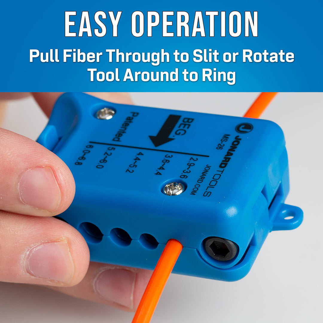 Jonard Tools MS-26 Mid Span Fiber Optic Cable Slitter (