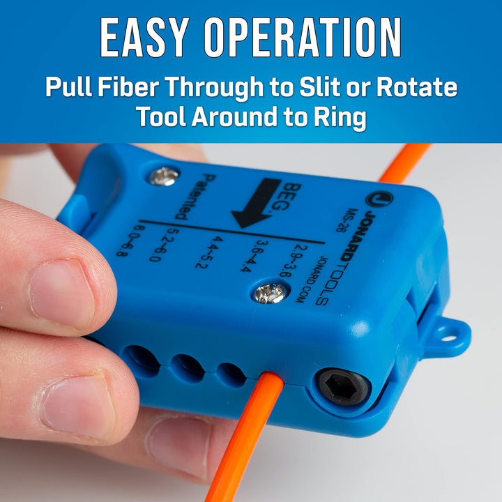 Jonard Tools MS-26 Mid Span Fiber Optic Cable Slitter (