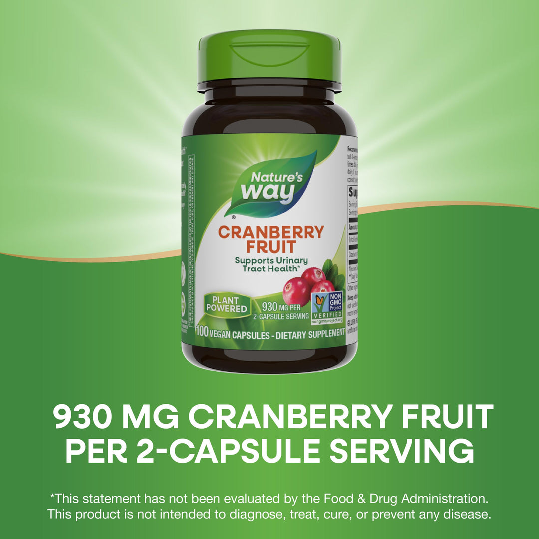Nature&#39;s Way Cranberry Fruit, Supports Urinary 