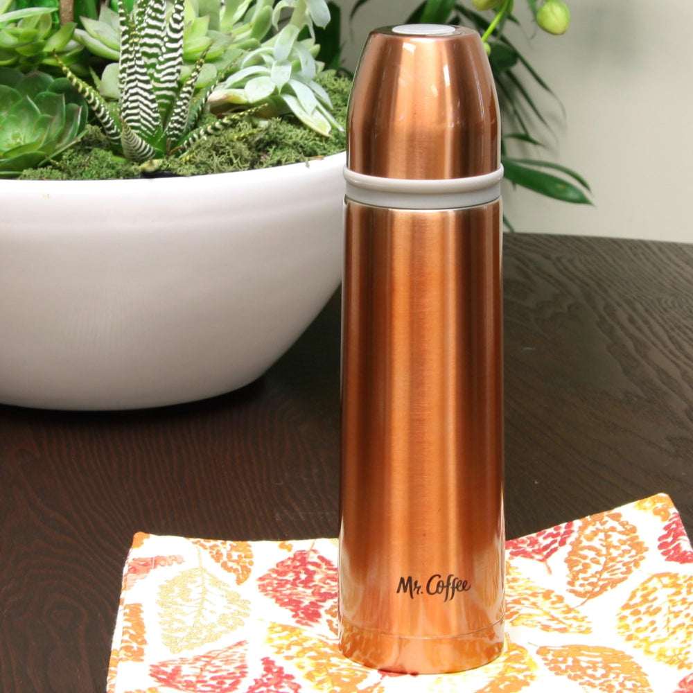 Mr Coffee Maren 17 Ounce Thermal Bottle - Copper