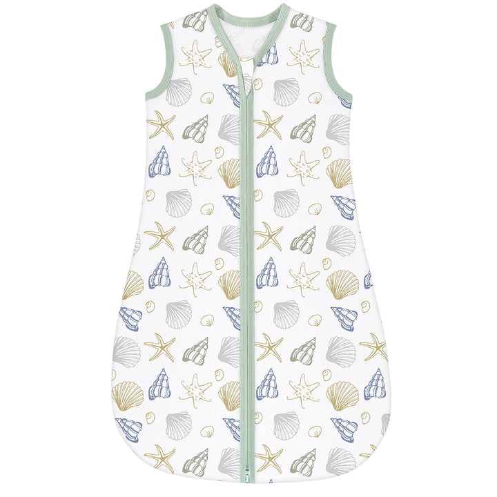 Baby Sleep Sack 0-6 Months 100% Cotton Unisex Baby Sleeping Bag 0.5 TOG Toddler Wearable Blankets Comfortable (Small)