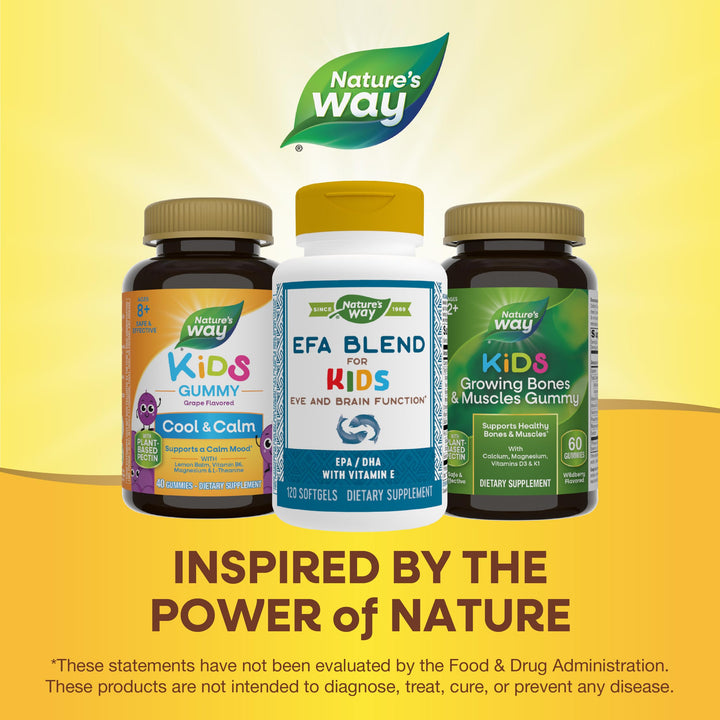 Nature&#39;s Way EFA Blend for Kids with vitamin E,