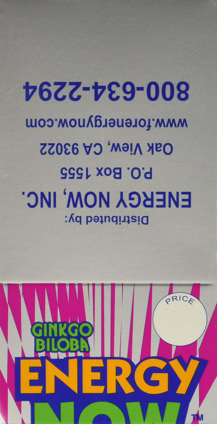 Ginko BILOBA Energy Pills 24 Packs 3 Tables Each