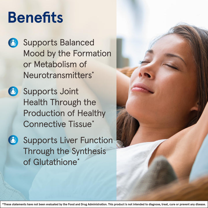 SAMe 400 mg, Supports Joint Health, Liver Function, Brain Metabolism, 60 Tablets, Up To a 60 Day Supply