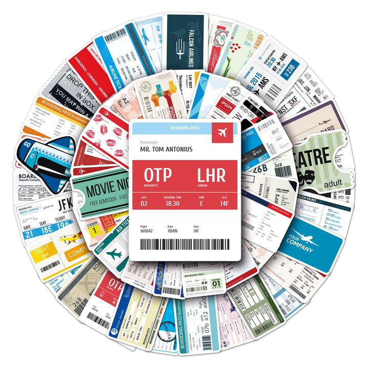 Tarot Sticker Pack of 60 Astrology Stickers Divination Decals for Laptops Water Bottles Luggage Helmet