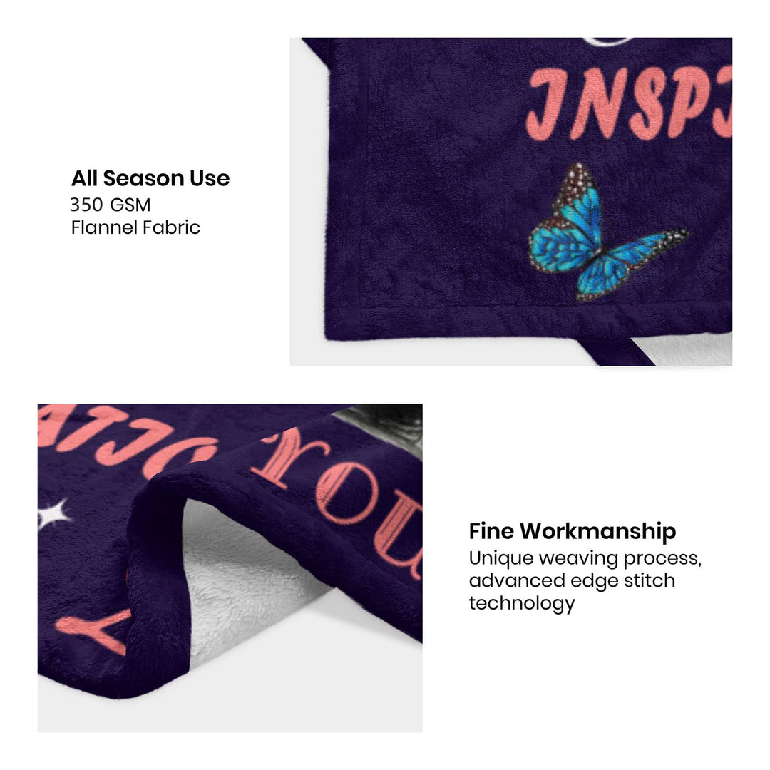 Gift to My Son Blanket from Dad Soft Cozy Personalized Flannel Throw Blanket Birthday Christmas Thanksgiving Gifts for Son Lion Letter Printed Quilts Custom Blanket 50x60