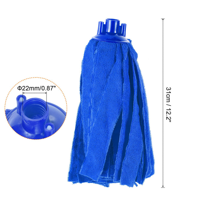 MECCANIXITY Microfiber Cloth Mop Heads Replacement 31cm