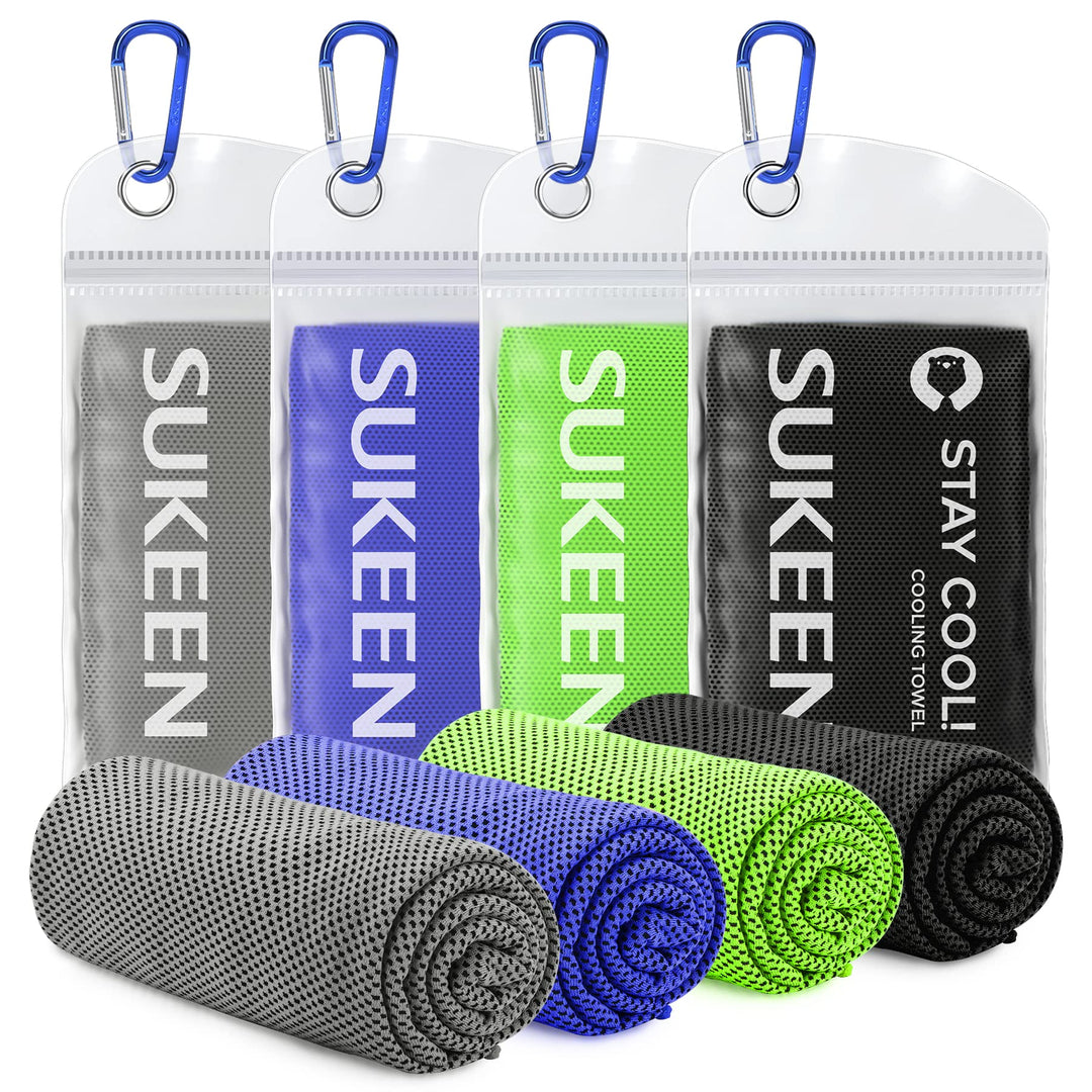 Cooling Towel Instant Evaporative Cooling,Snap Cooling Towel for Sports,Yoga,Golf,Gym,Neck,Workout and More(40”x 12”)