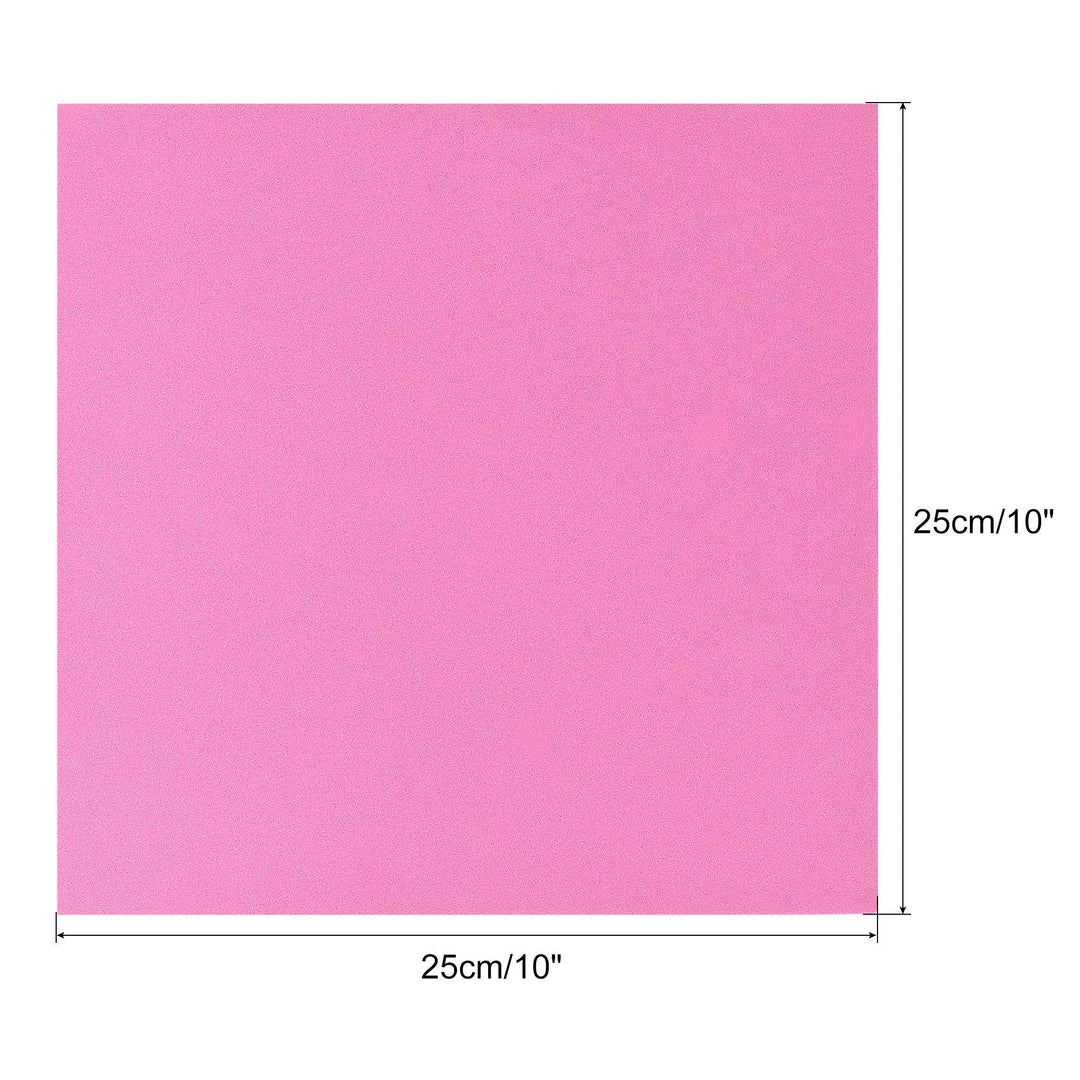 uxcell Pink EVA Foam Sheets 10 x 10 Inch 10mm Thickness