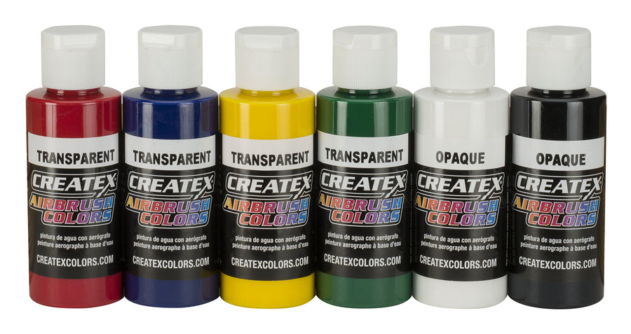 Createx 5801-00 Airbrush Paint Set, Multicolor
