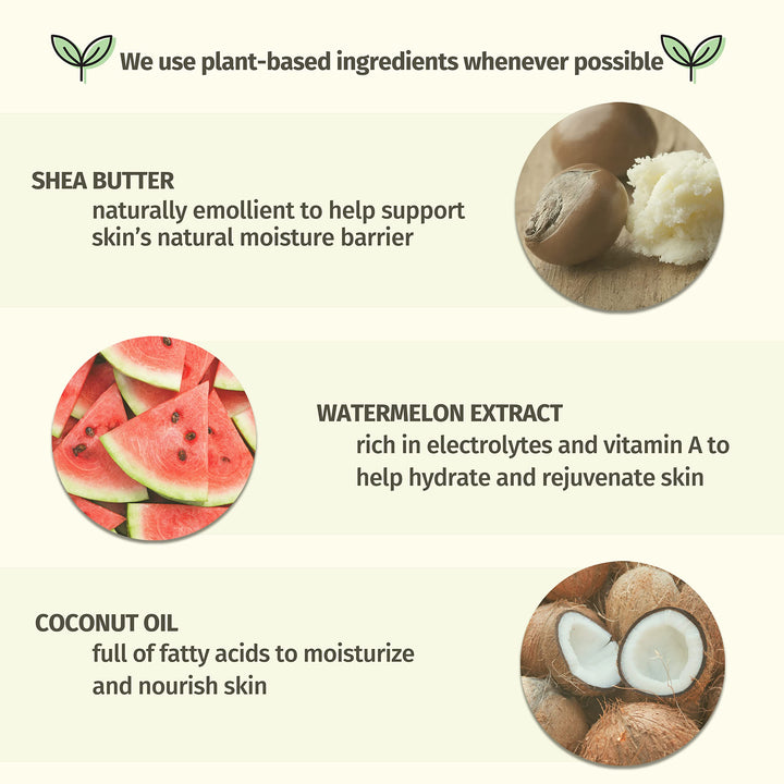Herbal Body Moisturizer, Pearl White, Fresh Coconut/Watermelon, 2.25 Ounce