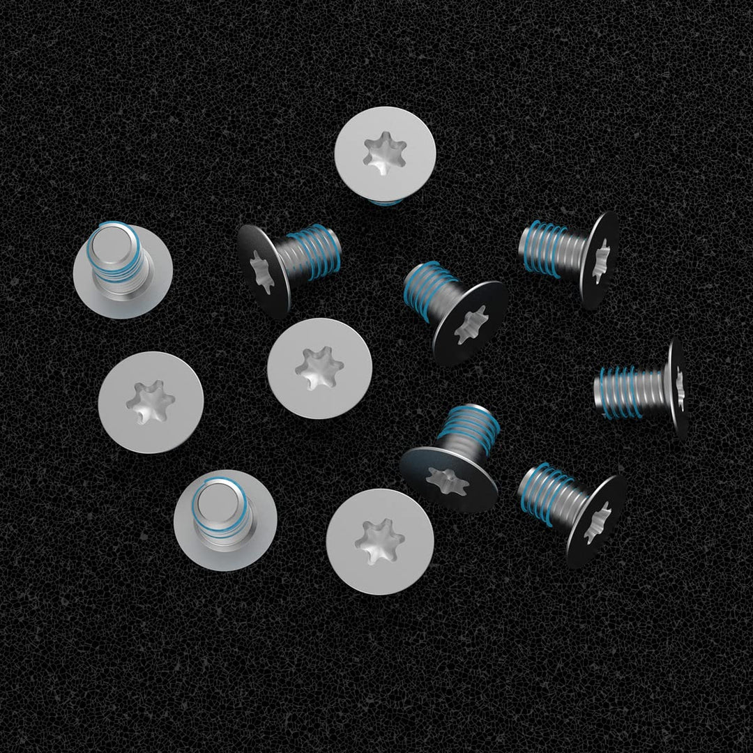 12 PCS M2x3mm Silver Torx T5 Replacement Case Base Cover Screw Compatible with Dell XPS 13 9343 9350 9360, XPS 15 9550 9560, Precision M5510 Series Laptop