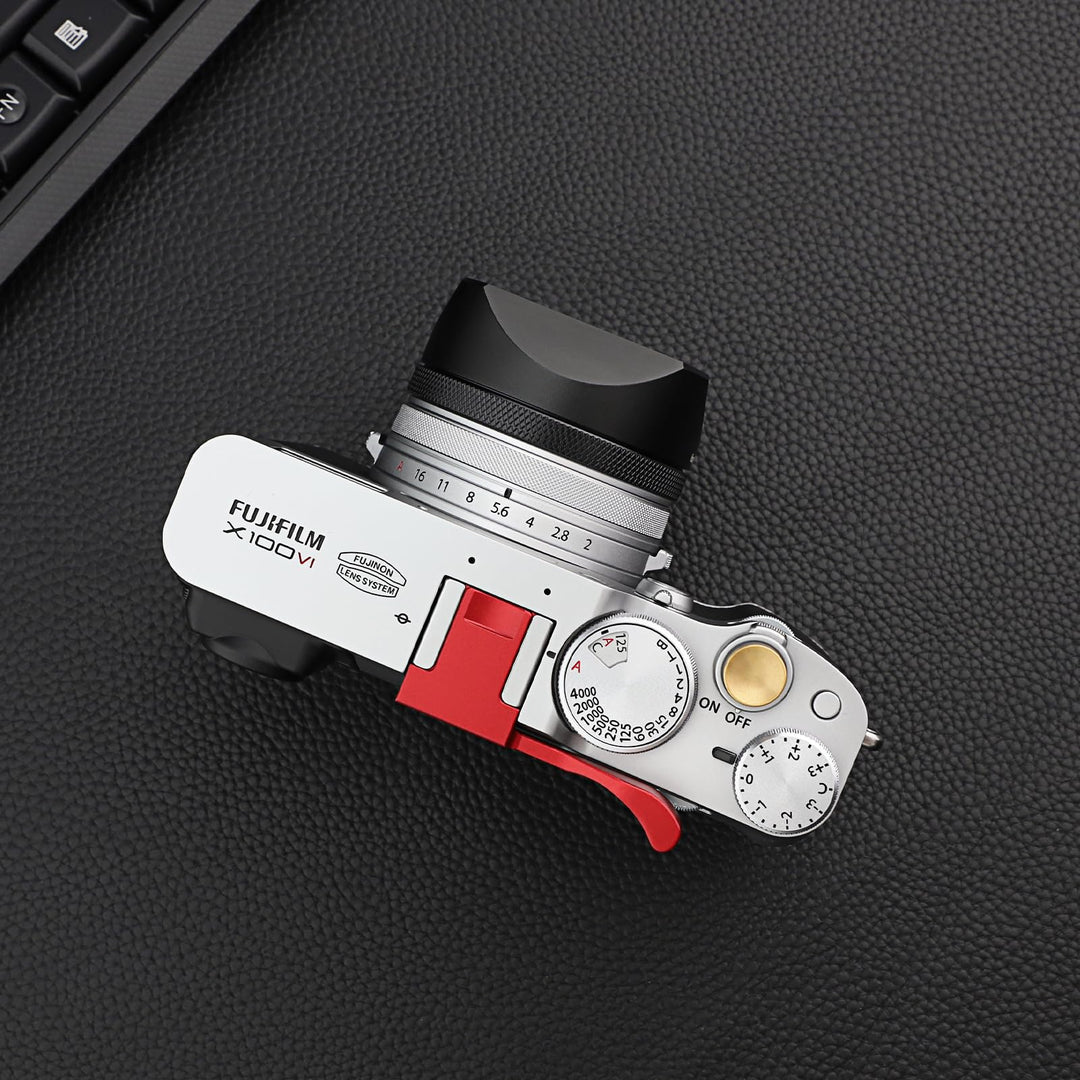 Haoge LH-X54B Square Metal Lens Hood with 49mm Adapter 