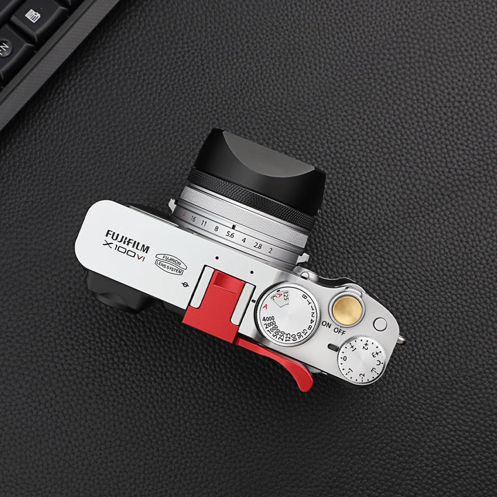 Haoge LH-X54B Square Metal Lens Hood with 49mm Adapter 