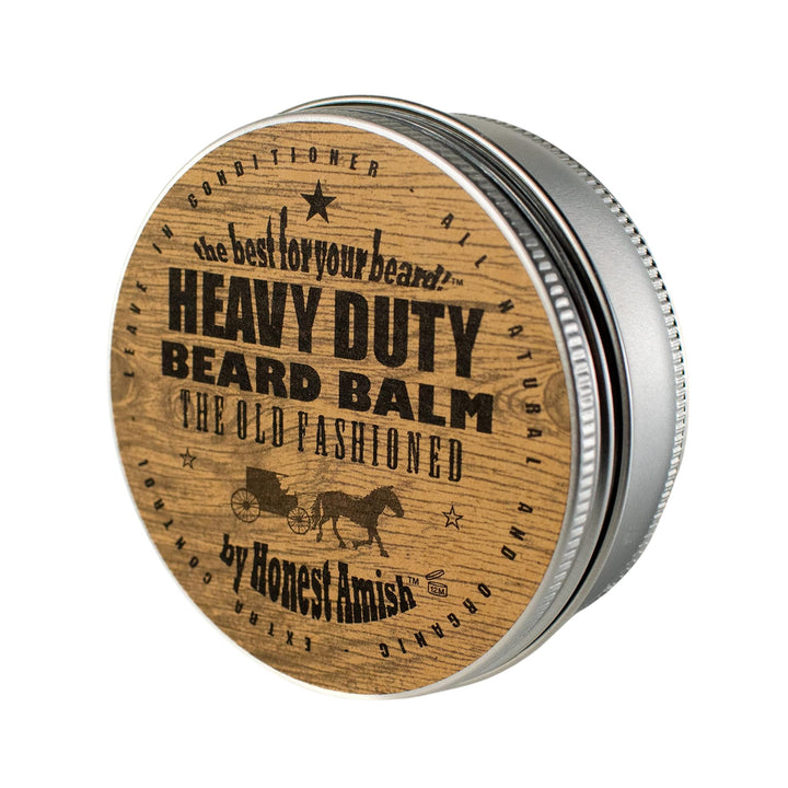 Heavy Duty Beard Balm -New Large 4 Ounce Twist Tin