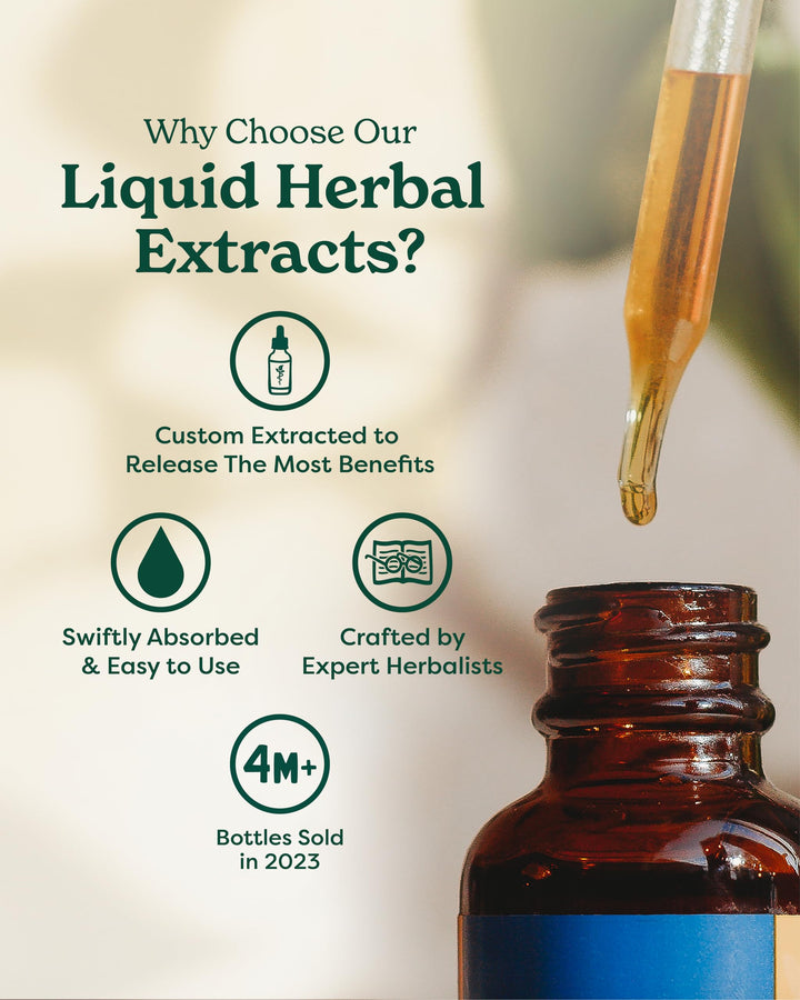 Herb Pharm Certified Organic Mullein Blend Liquid Extra
