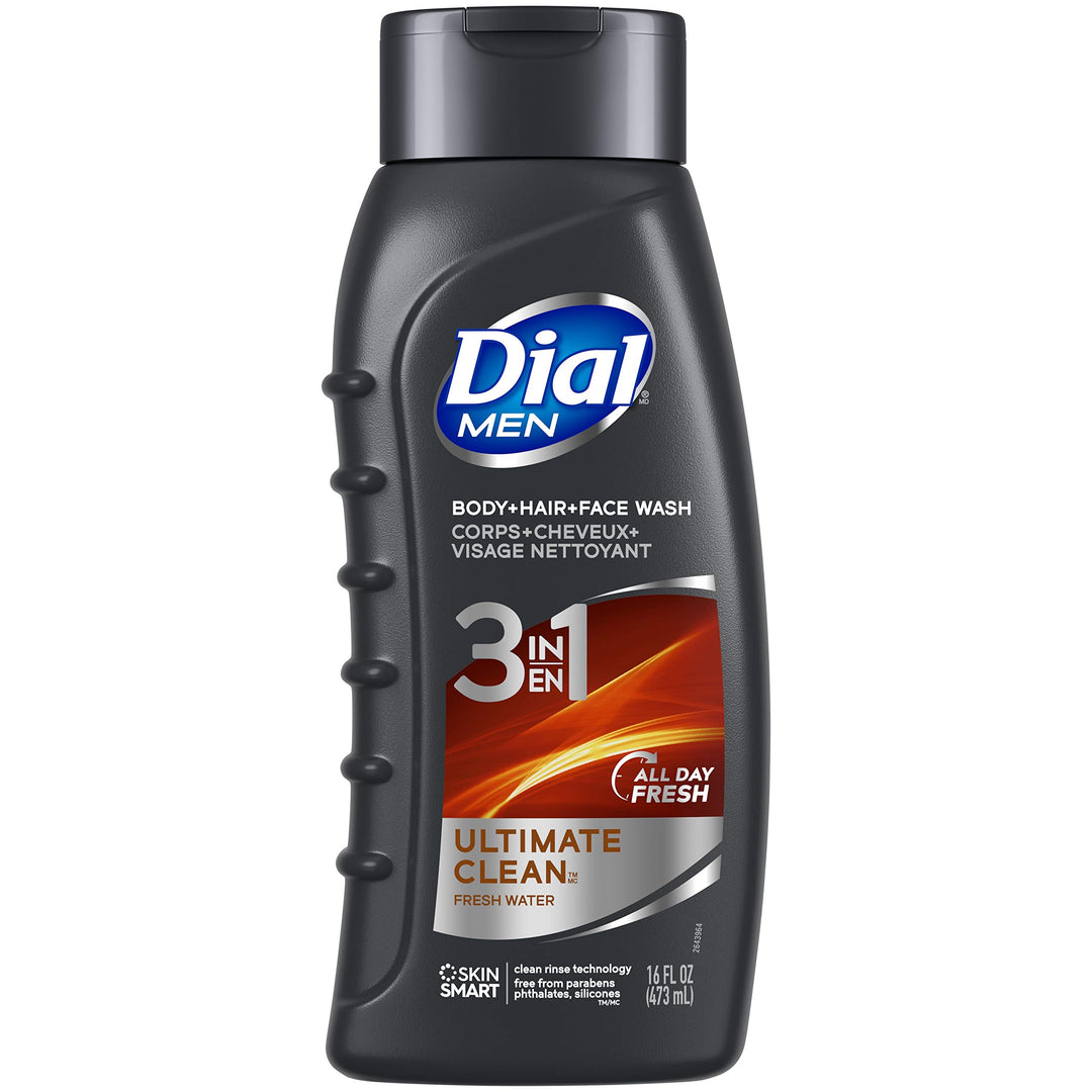 Dial for Men Body Wash, Hair + Body, 16 Fl. Oz by Dial