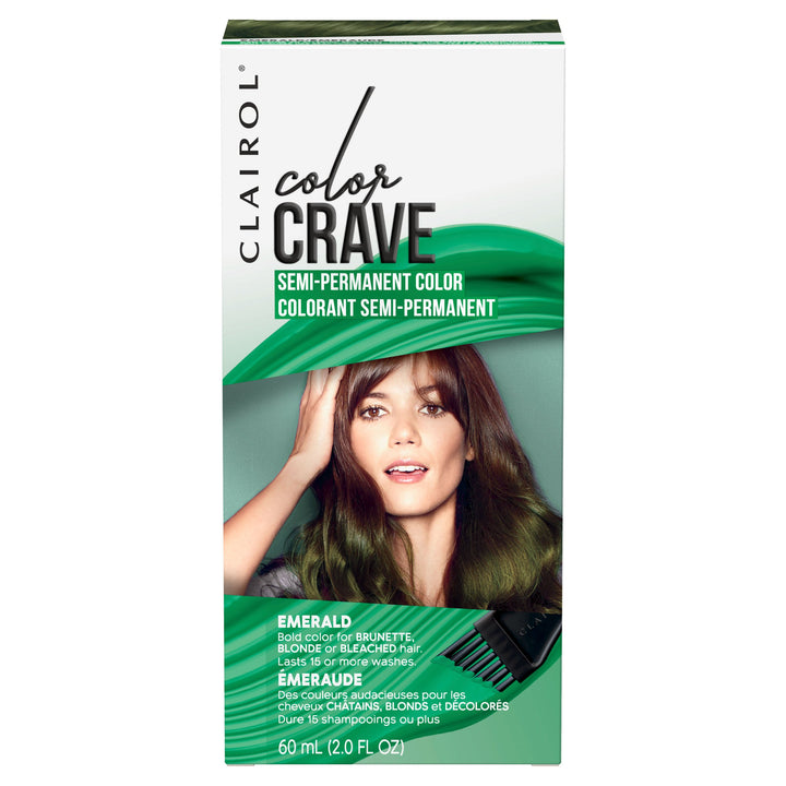 Color Crave Semi-Permanent Hair ColorEmerald2 fl oz