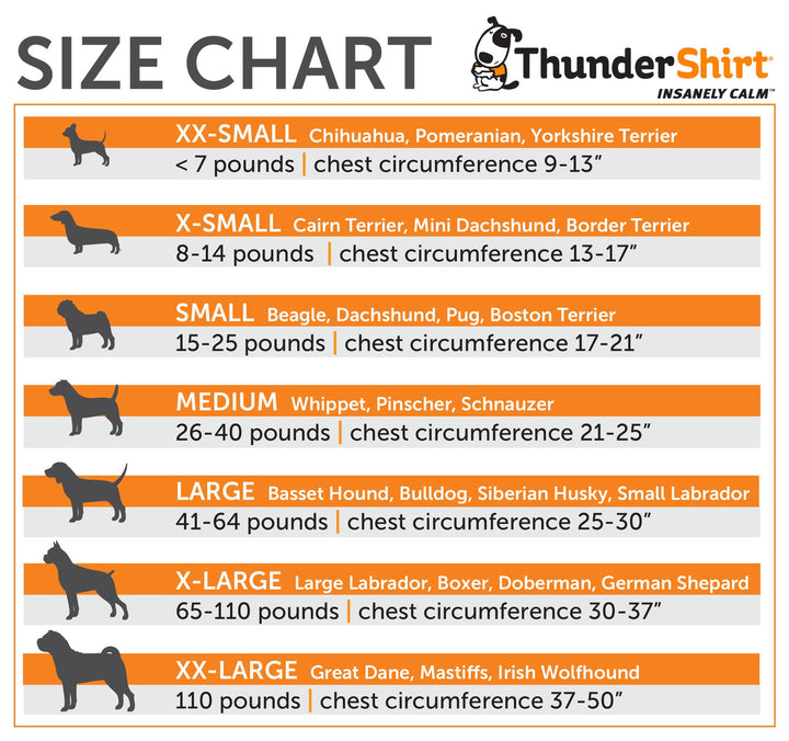 ThunderShirt for Dogs, Large, Blue Polo - Dog Anxiety Relief Calming Vest