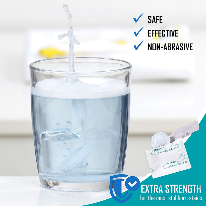 Lingito Retainer and Denture Cleaner 120 Tablets, 4 Mon