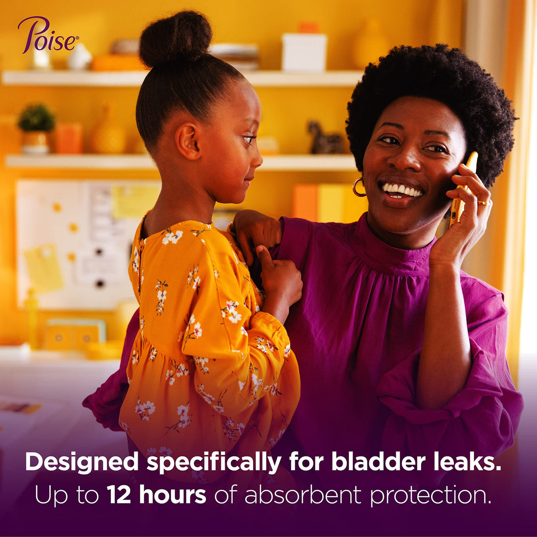 Poise Postpartum Incontinence Pads for Women, Ultimate 