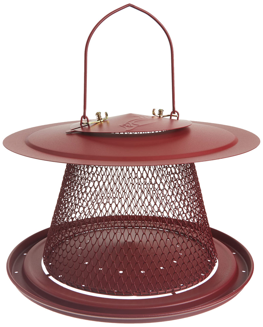 C00322 Red Cardinal Bird Feeder - 2.5 Feed Capacity