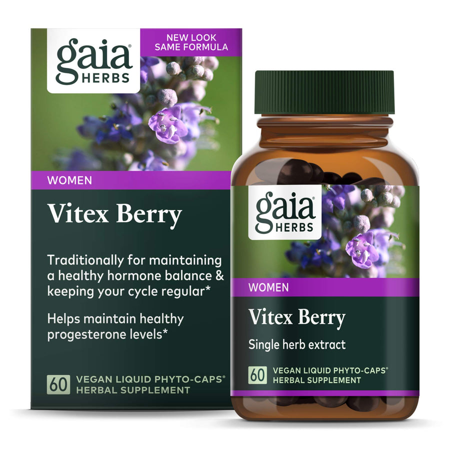 Gaia Herbs Vitex Berry, Chasteberry, Hormone Balance fo