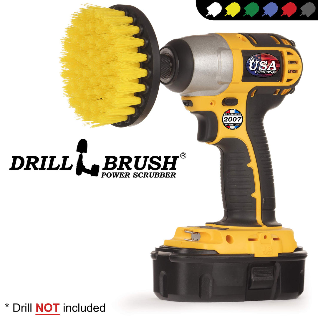 Cleaning Supplies - Scrub Brush for Tile - Bathroom Acc