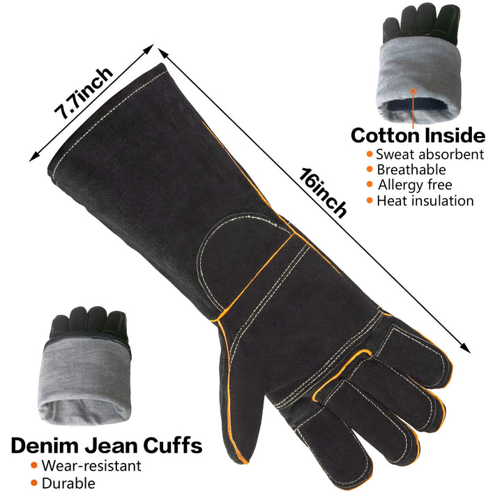 Build Trust &amp; Protect Your Hands - Bite-Proof Animal Handling Gloves for Safe &amp; Loving Pet Care with Dogs and Cats