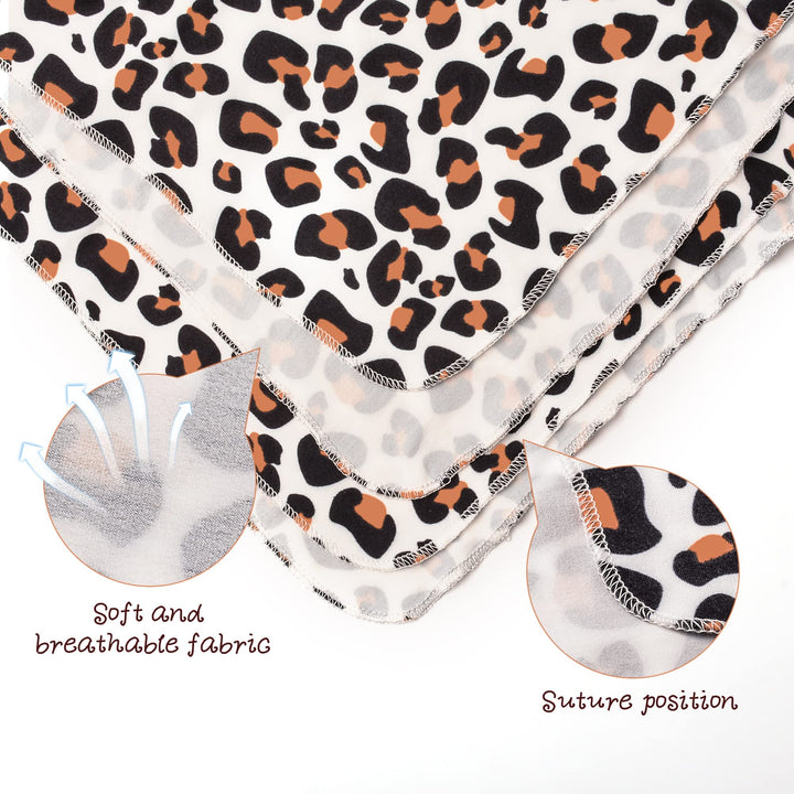 Baby Girl Newborn Receiving Blanket with Headband Set Baby Swaddle Nursery Swaddle Wrap