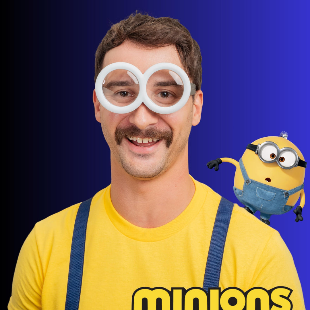 Official Minion Goggles | Minions Costume Accessory | UV400 | One Size Fits Most