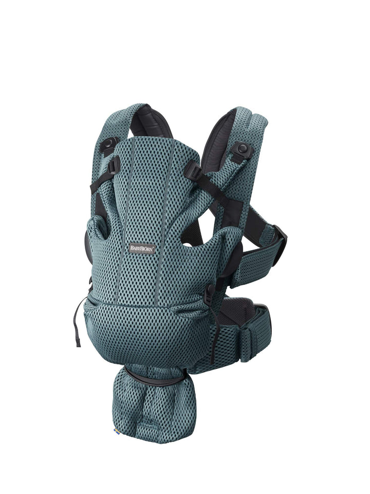 BabyBjörn Baby Carrier Free, 3D mesh, Sage Green
