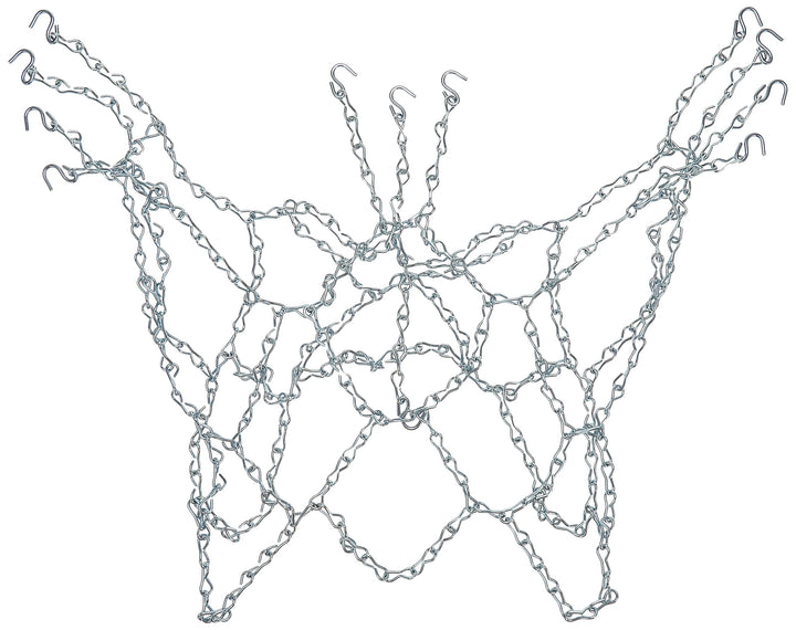 Heavy Duty Galvanized Steel Chain Basketball Net, 21 Inch
