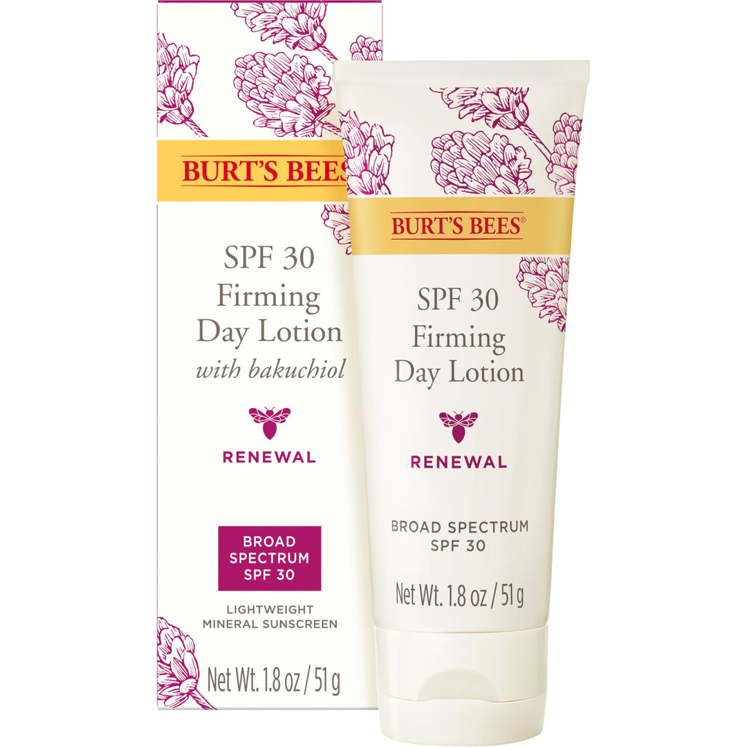 Burts Bees Renewal Firming Day Lotion SPF 30, 1.8 Oz (Package May Vary)
