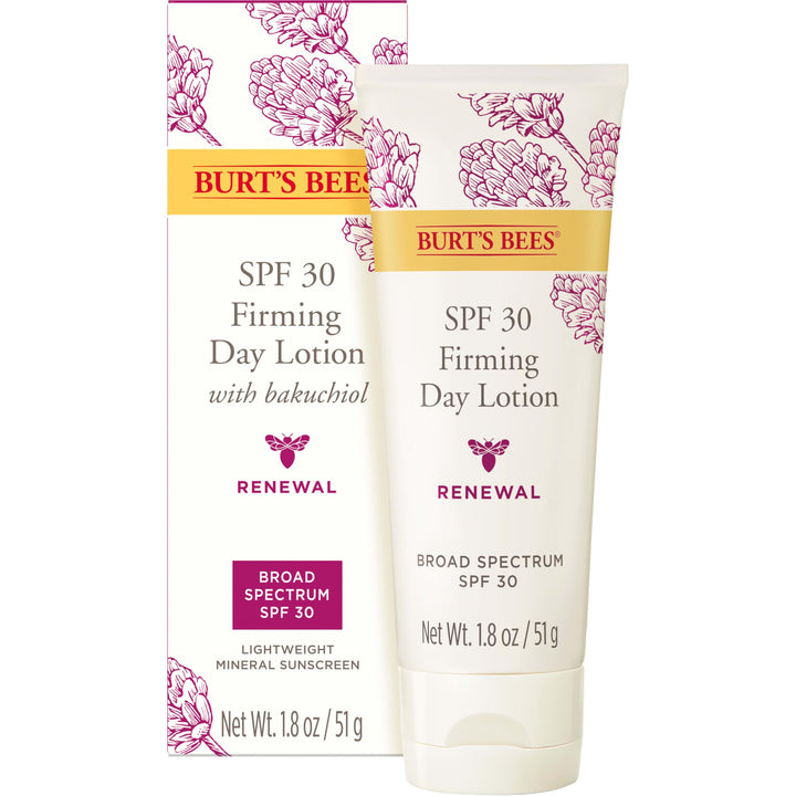Burts Bees Renewal Firming Day Lotion SPF 30, 1.8 Oz (Package May Vary)