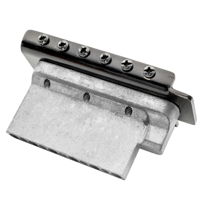 52.5mm Guitar Stratocaster Tremolo Bridge Set for Fender Strat Squier Electric Guitar Replacement, Black