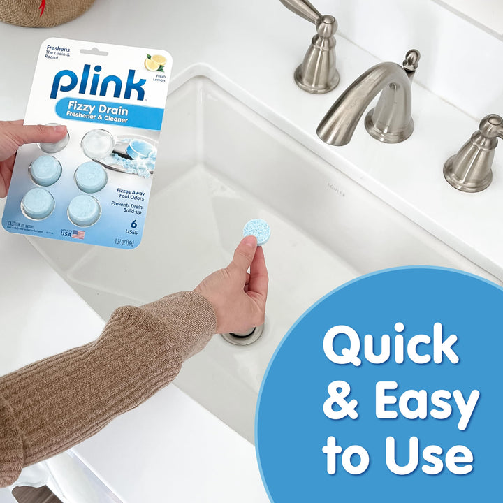 COMPAC HOME Plink Fizzy Sink Drain Cleaner and Deodoriz