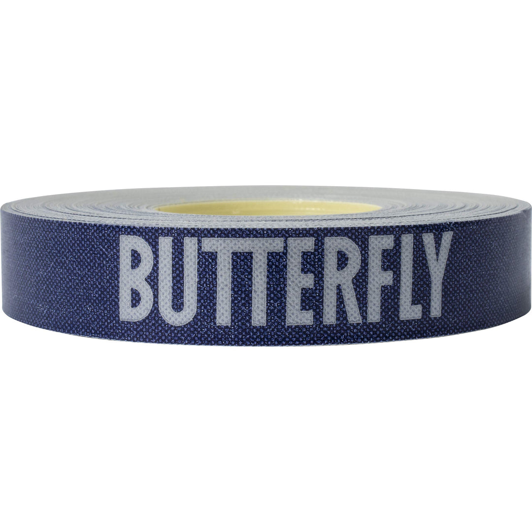 Side Tape to Protect The Edges of Your Rubber and Blade for Table Tennis Paddles - Color Blue/Silver - Width 12mm - Rolls Come in 10m (20 Rackets) and 50m (100 Rackets) (3503M10)