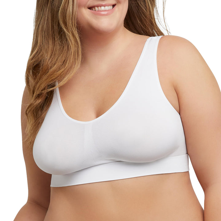 womens Pure Comfort Plus Size Mj1263 Bra, White, 6X-Large US
