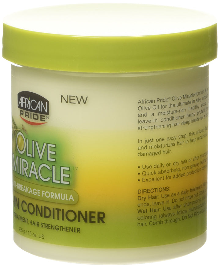 Olive Miracle Leave-in Conditioner Creme 15oz