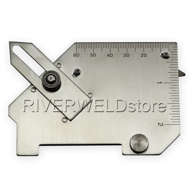 Bridge Cam Gage Test Ulnar Welding Inspection Gauge Checks Depth of Undercut and Pitting Fillet Weld Throat Size and Length Angle of Preparation Misalignment