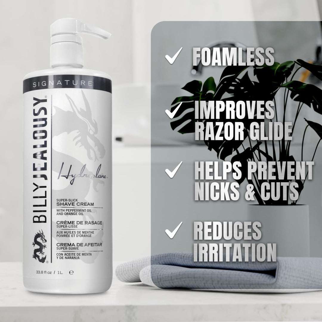 Hydroplane Super Slick Shave Cream (Salon Size) 1000ml/33.8oz