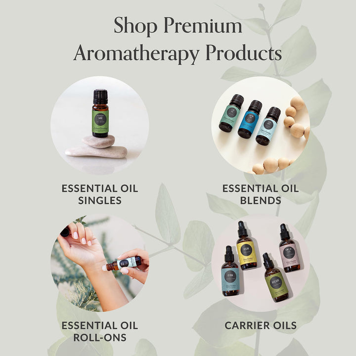 Anxiety Ease Aromatherapy Room Spray – Natural Essential Oil Air Freshener for Home, Pillows &amp; Linens – Calming, Non-Toxic, Long-Lasting Scent, 4 fl oz (118 ml)