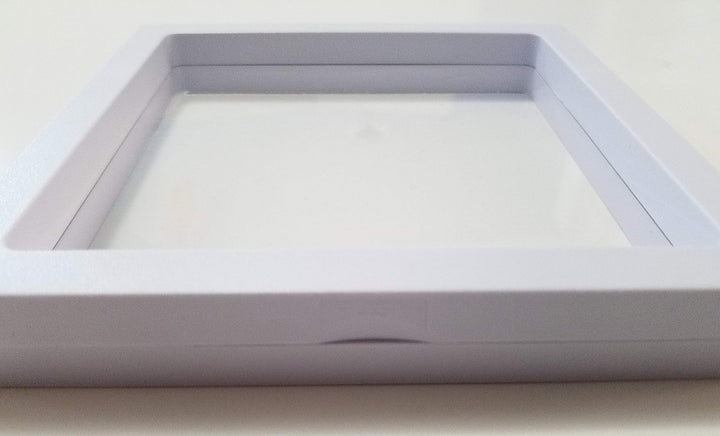 JM Pack of 3 pcs 5.5 x 5.5 x 0.75 Inches Transparent 3D