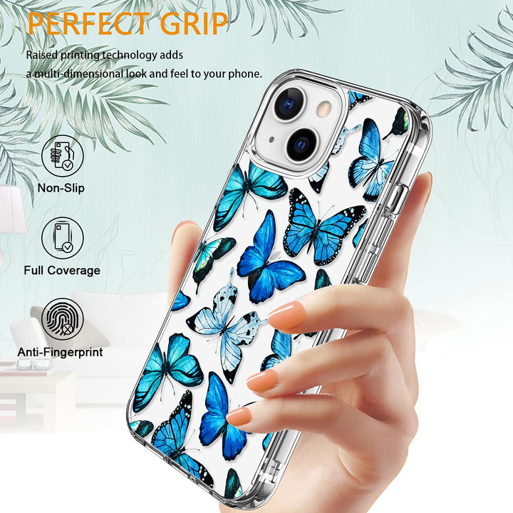 LUHOURI Designed for iPhone 13 Mini Case with Screen Pr