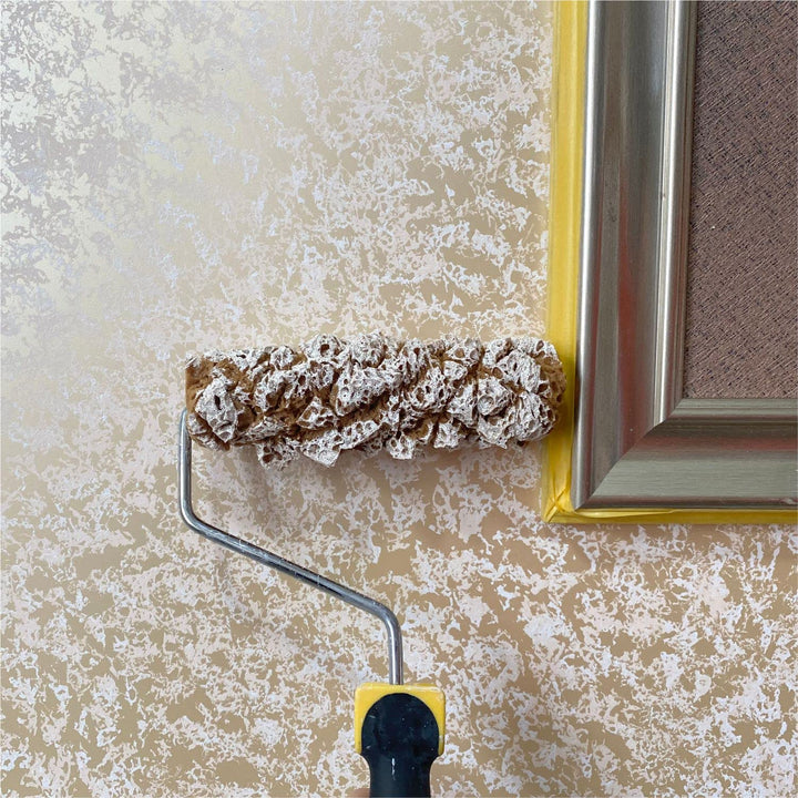 Sponge Paint Roller Small 7 for Texture Painting Decorators Brush Tool, Fast and Easy Pattern Art Sponge Roller for Home Wall(RM488K)