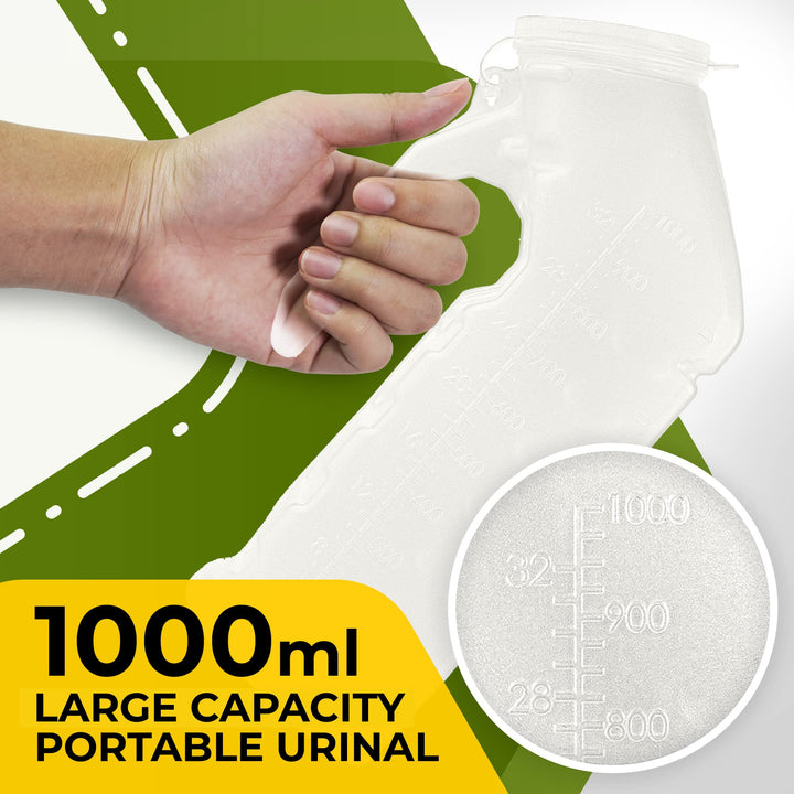 BodyHealt Deluxe Male Urinal Incontinence Pee Bottle 32