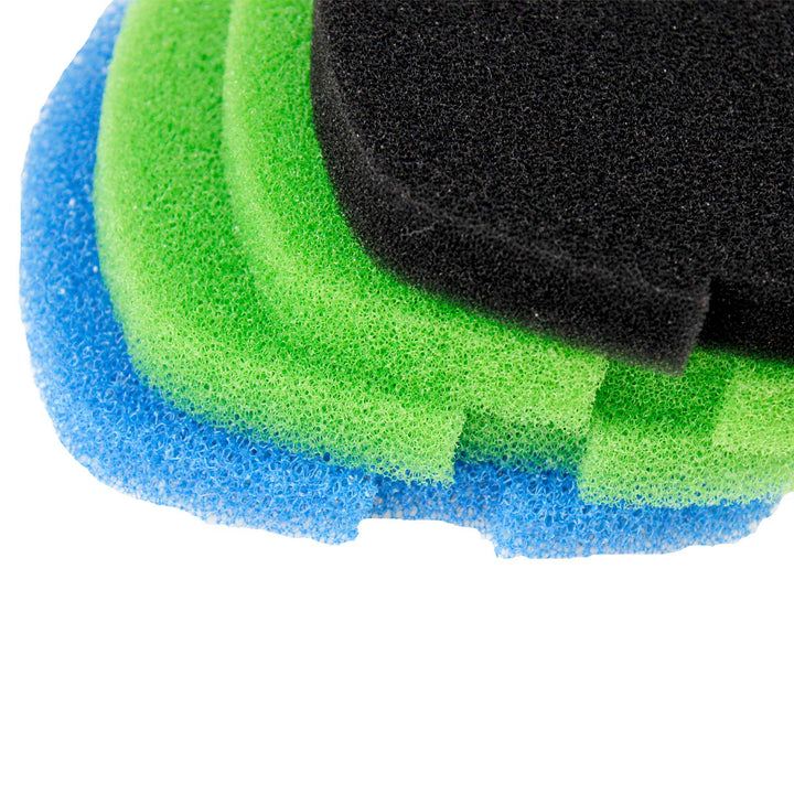 AQUANEAT Replacement Canister Filter Pads Compatible with SUNSUN HW-302 Aquarium Filter Media Sponge Floss (Multi-Colored)