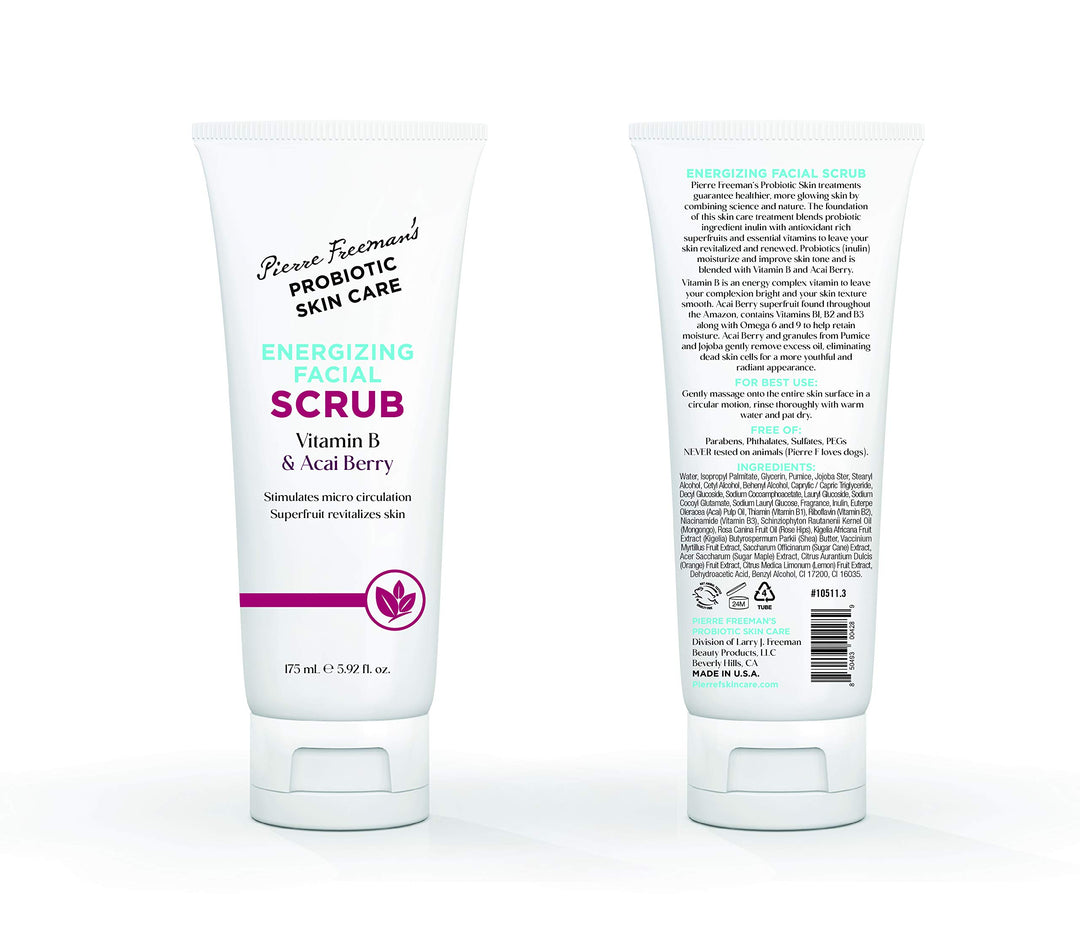 Probiotic Energizing Facial Scrub, 5.92 Fluid Ounce