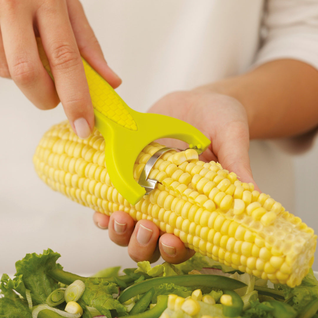 Kuhn Rikon Corn Zipper 6, Yellow, 6-Inch
